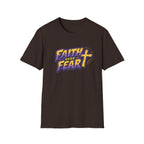 FAITH OVER FEAR YELLOW PURPLE 2 T-Shirt