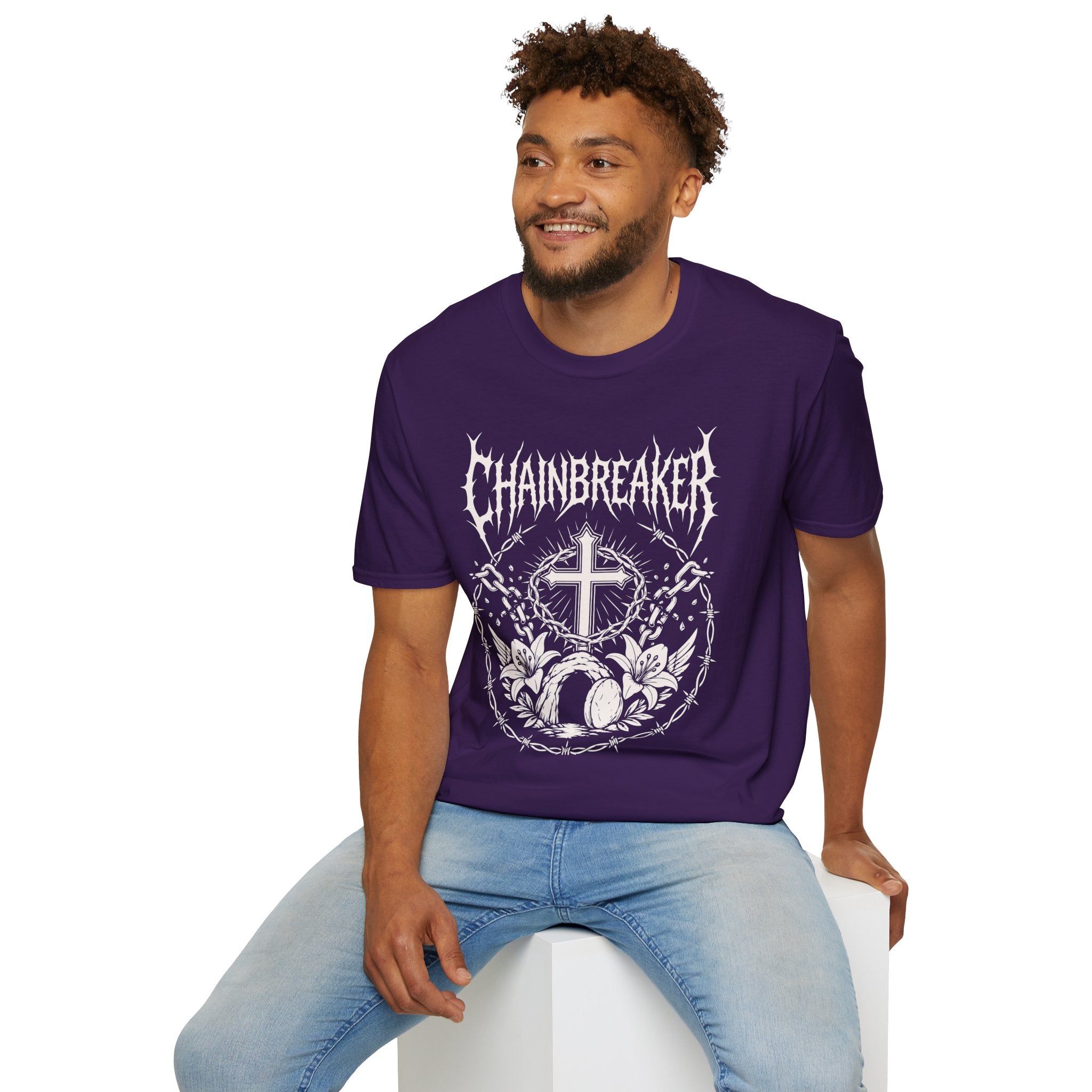 CHAINBREAKER CROSS TOMB METAL T-Shirt