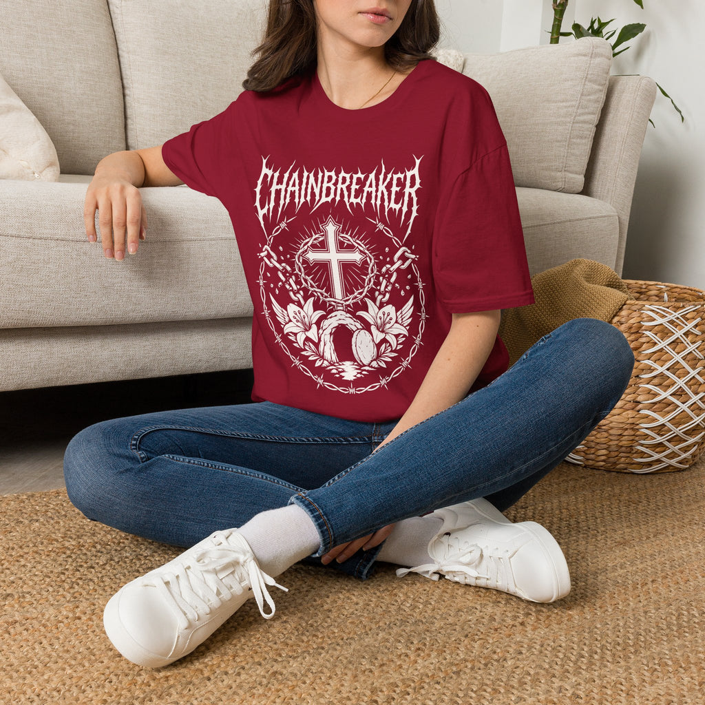 CHAINBREAKER CROSS TOMB METAL T-Shirt