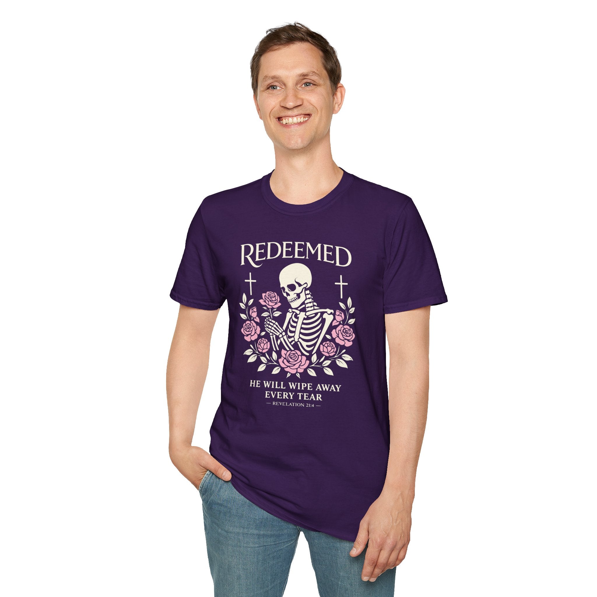 REDEEMED HE WILL WIPE AWAY EVERY TEAR T-Shirt