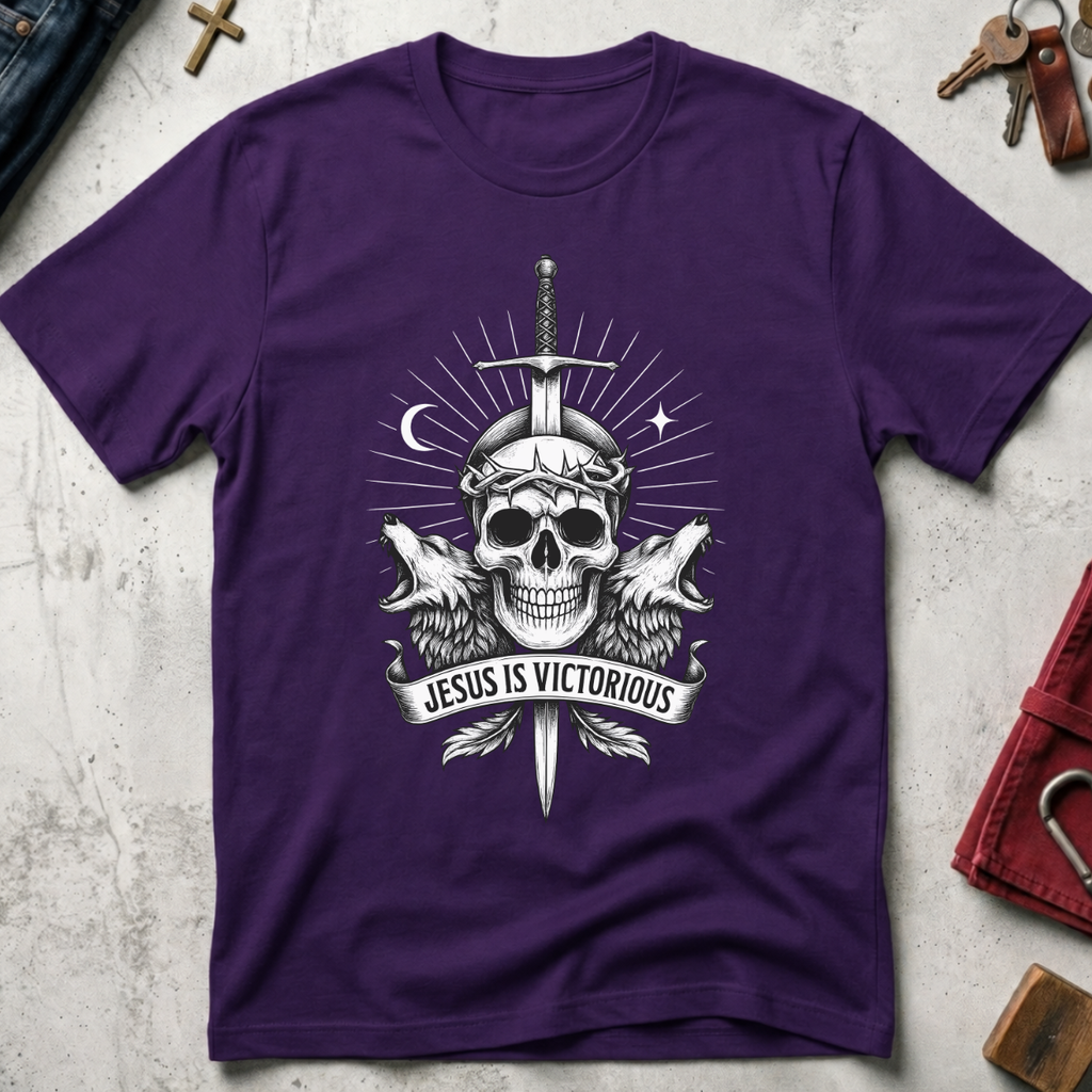 Jesus Is Victorious - Purple
