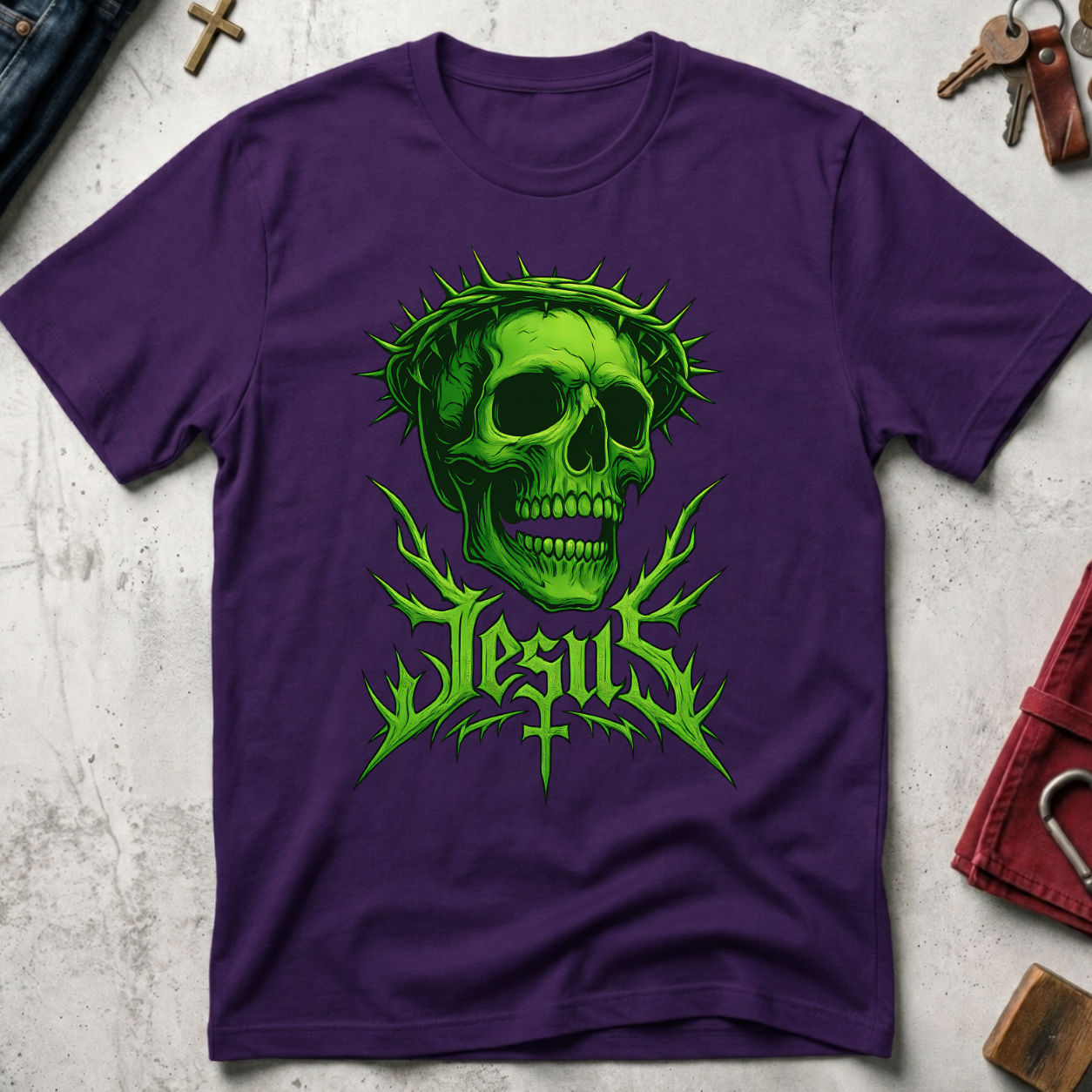 Jesus - Purple