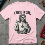 CHRISTIAN CHRISTCORE TOUCHING HEART 2 black - Mockup - Light Pink