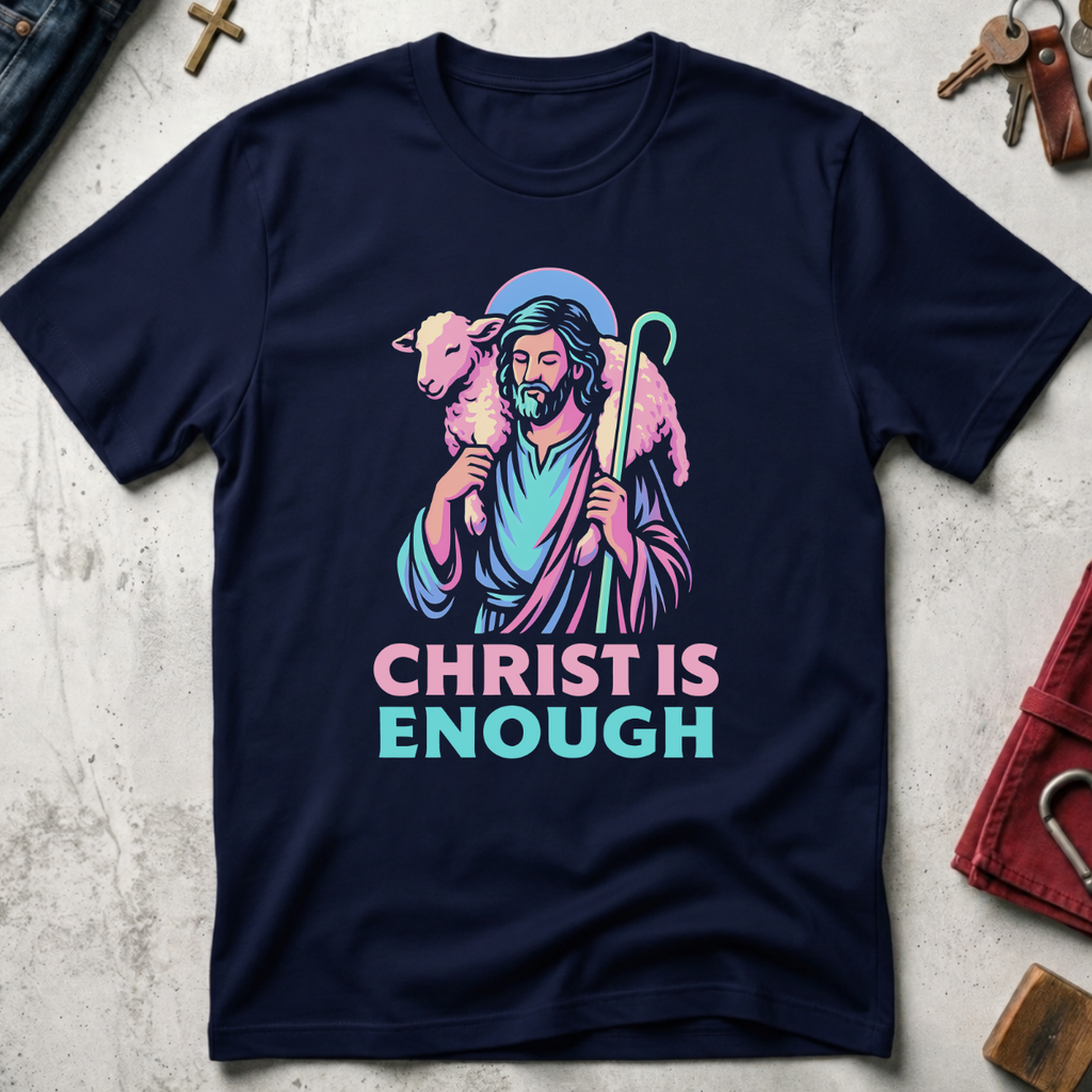 Christ Is Enough - Navy