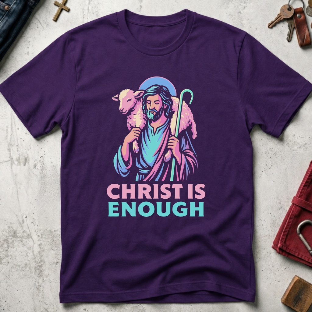 Christ Is Enough - Purple