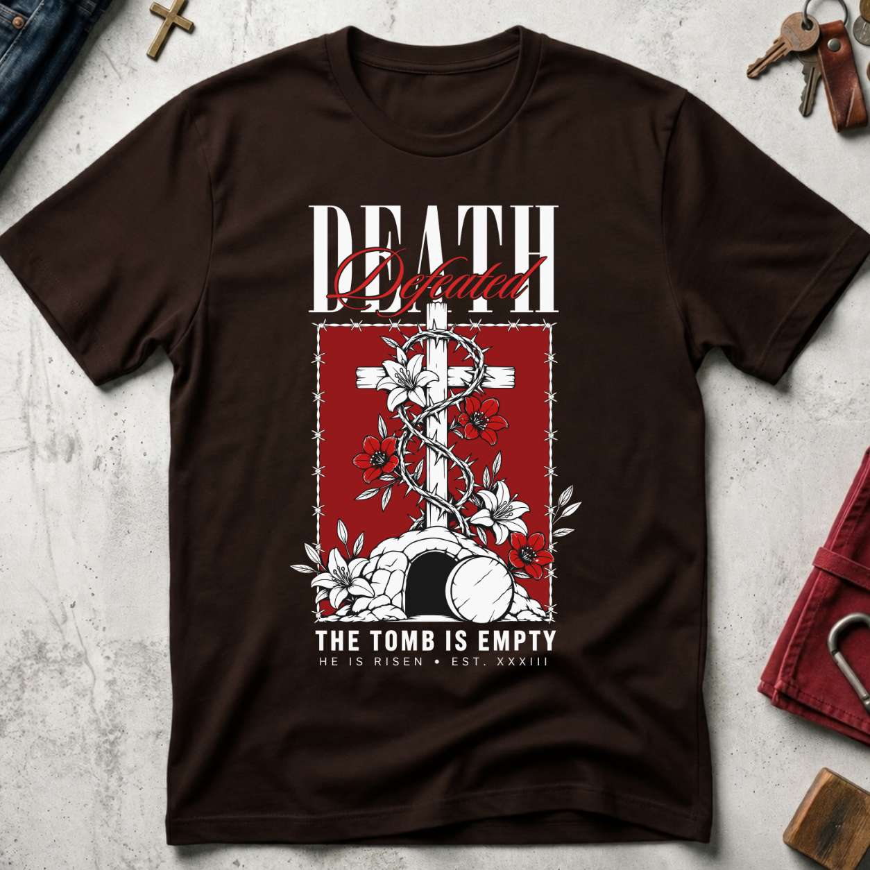 Death Defeated, the Tomb Is Empty - Dark Chocolate