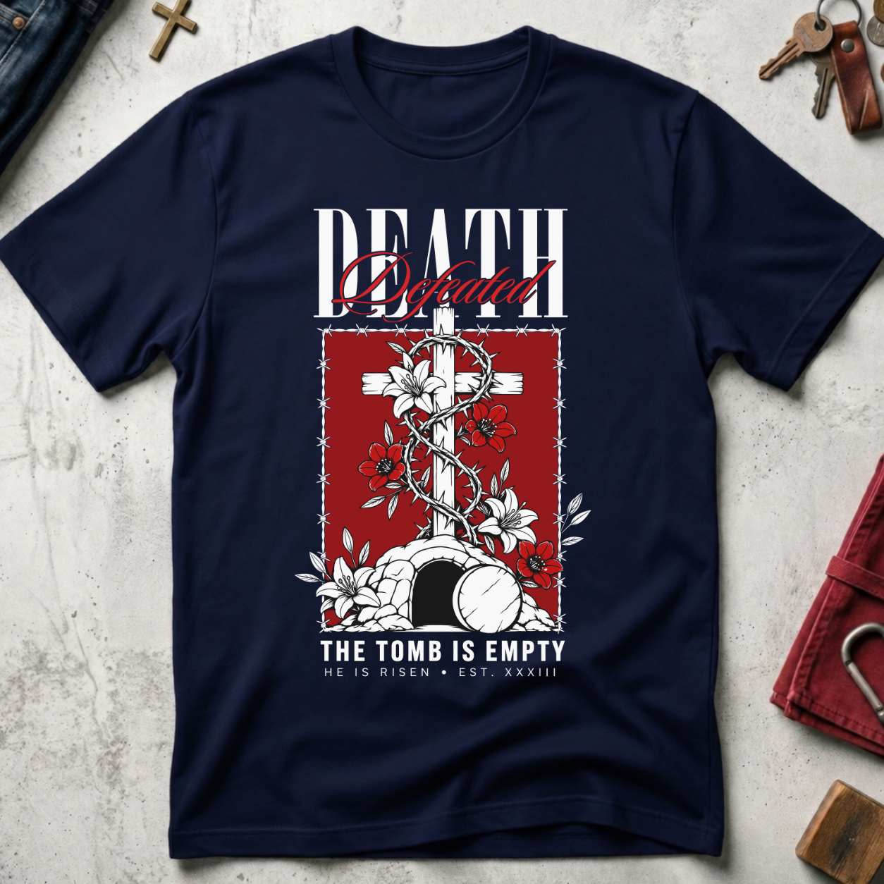 Death Defeated, the Tomb Is Empty - Navy