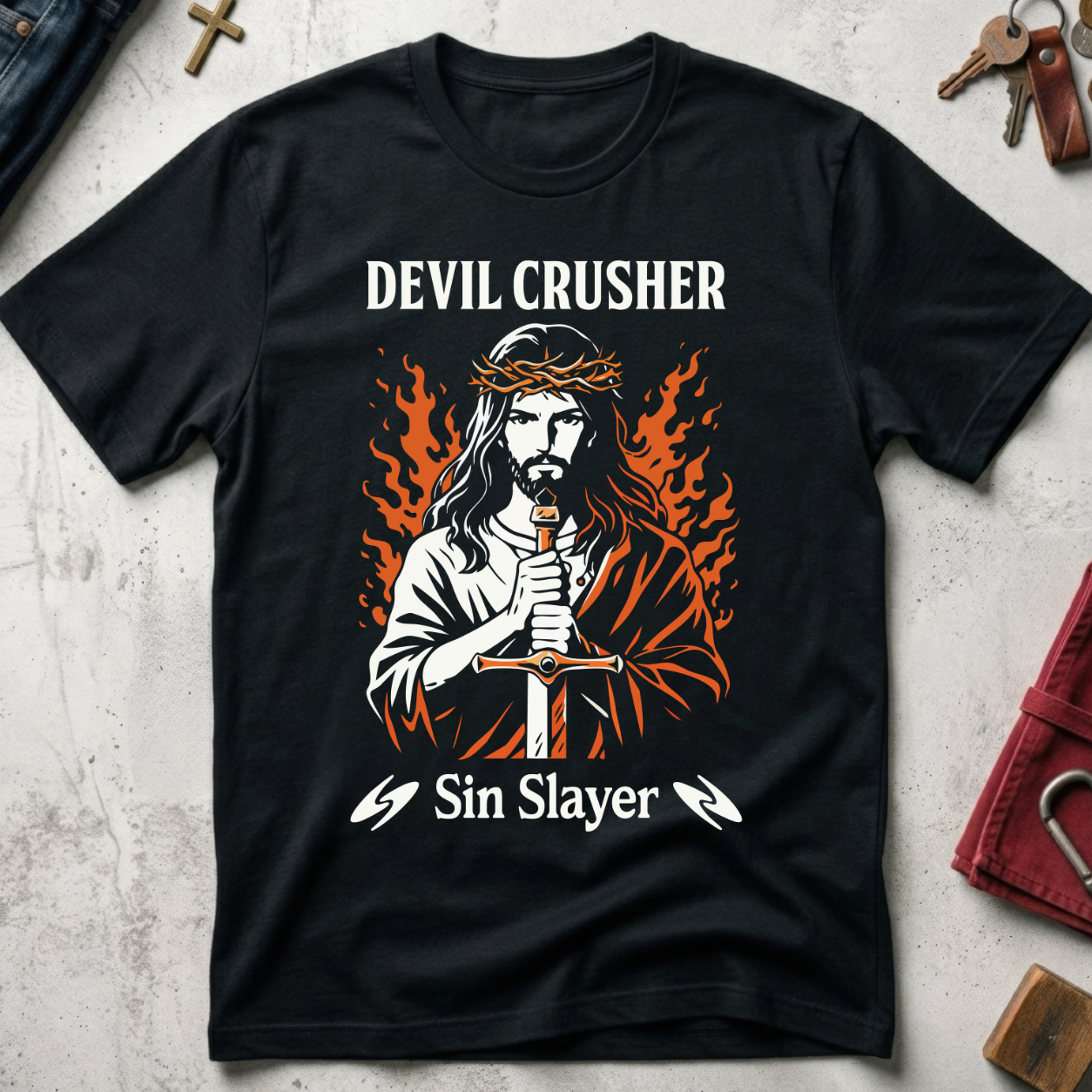 Devil Crusher, Sin Slayer - Black