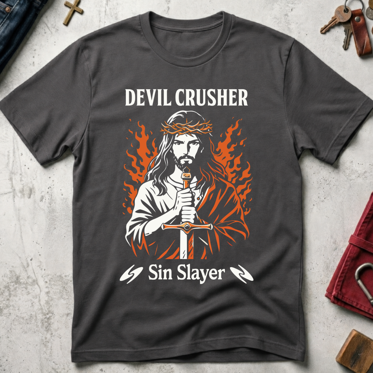 Devil Crusher, Sin Slayer - Charcoal