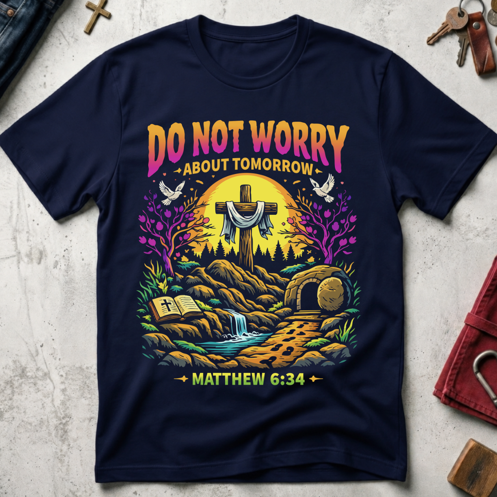 Do Not Worry About Tomorrow - Navy