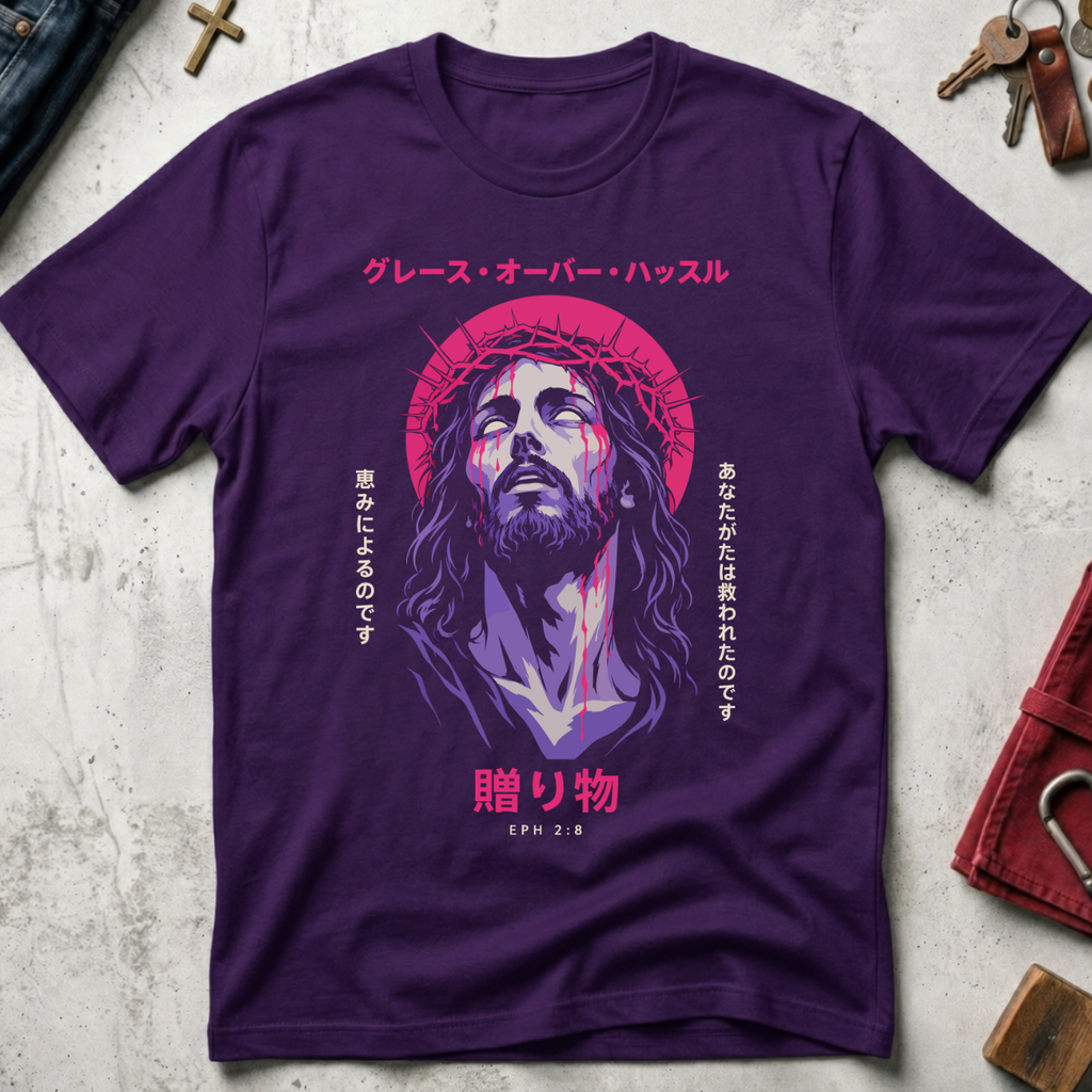 Grace Over Hustle - Purple