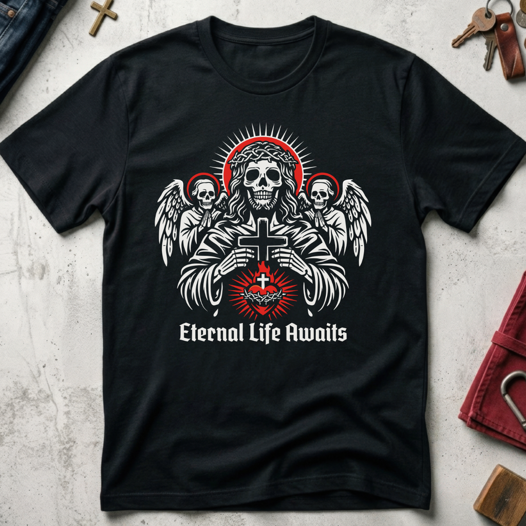 Eternal Life Awaits - Black