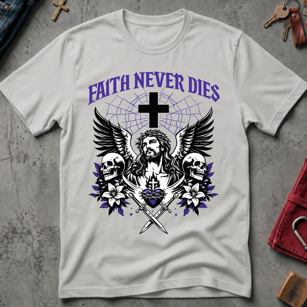 Faith Never Dies - Ice Grey