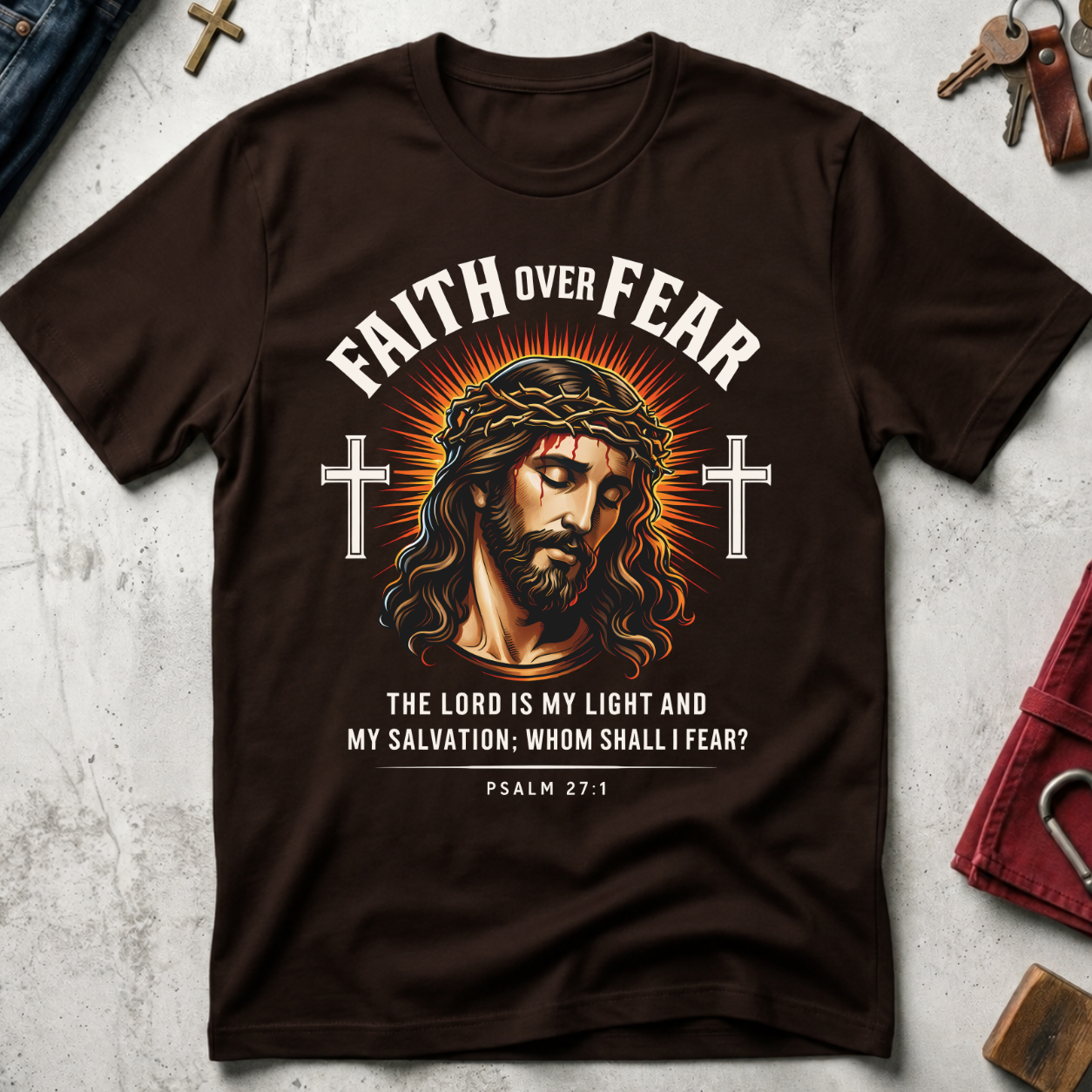 Faith Over Fear - Dark Chocolate