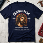 Faith Over Fear - Navy