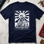 Faith Over Fear - Navy