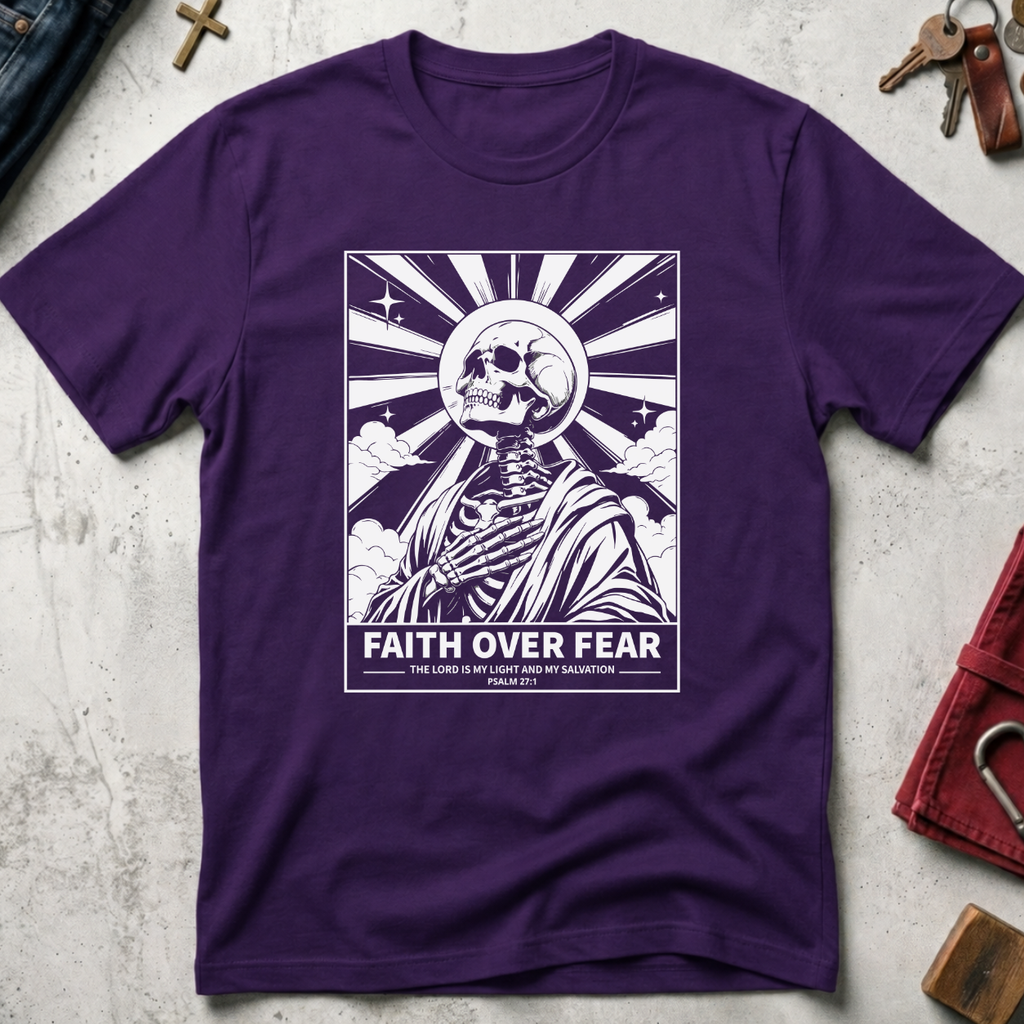 Faith Over Fear - Purple