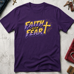 Faith Over Fear - Purple