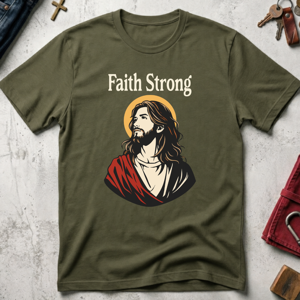 Faith Strong - Military Green