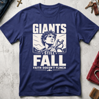 Giants Still Fall, Faith Doesn't Flinch - Metro Blue