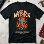 God Is My Rock - Black