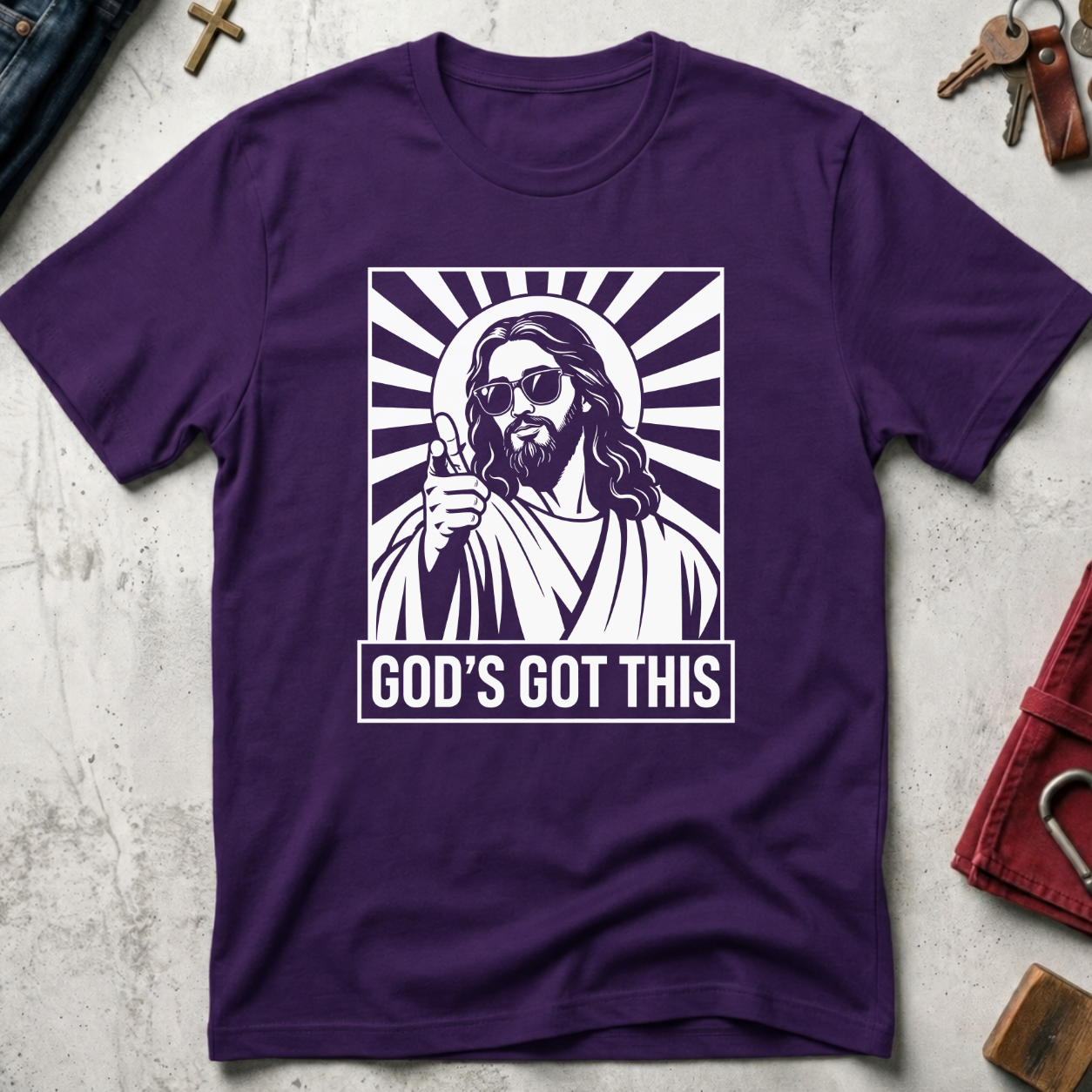 God's Got This - Purple