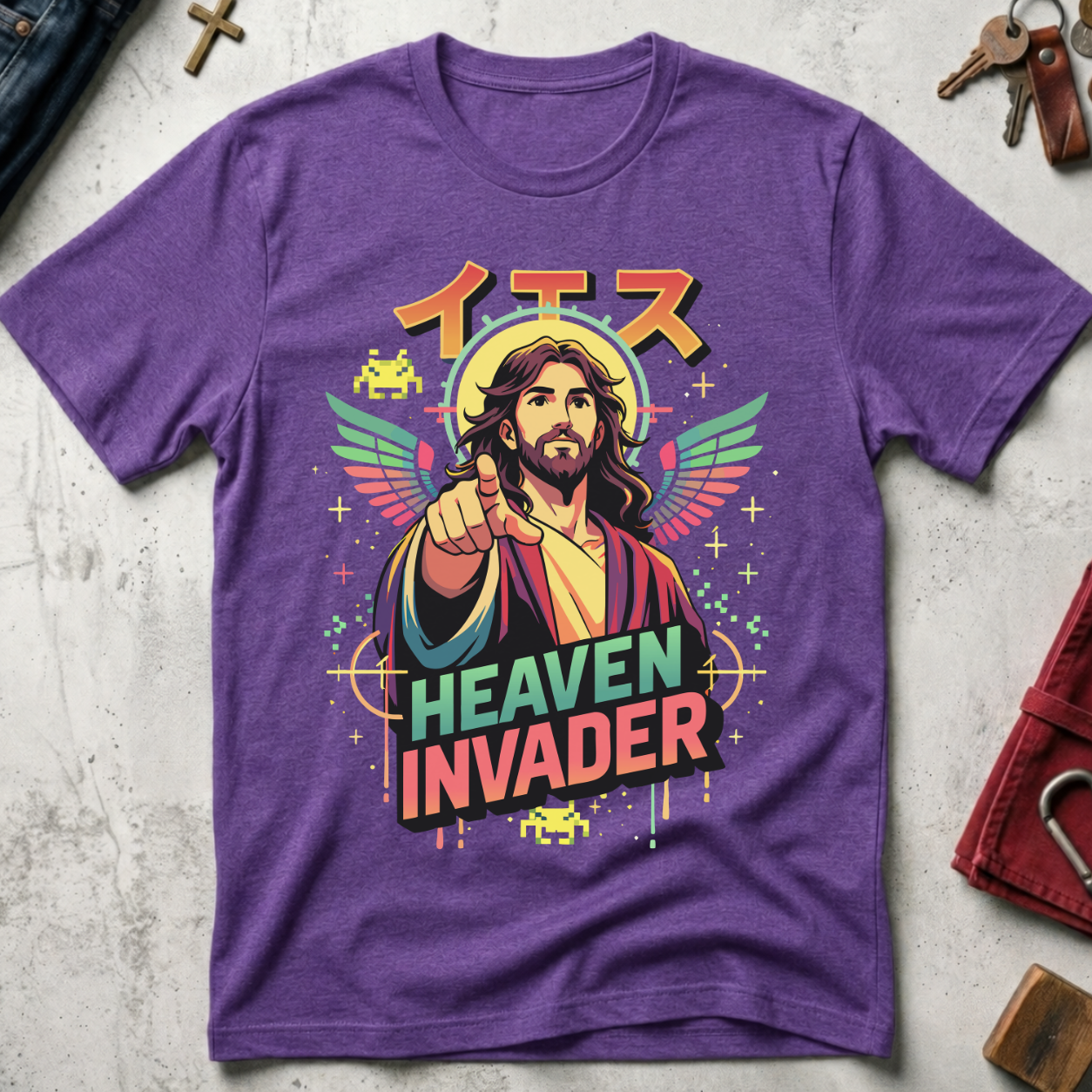 Heaven Invader - Heather Purple