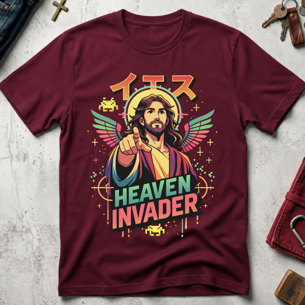 Heaven Invader - Maroon