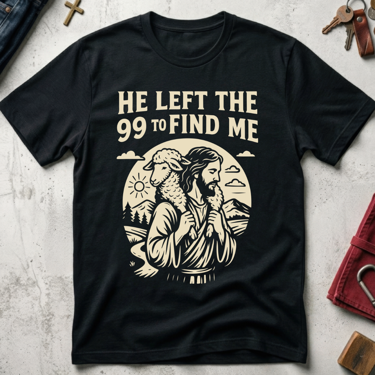 He Left the 99 to Find Me - Black