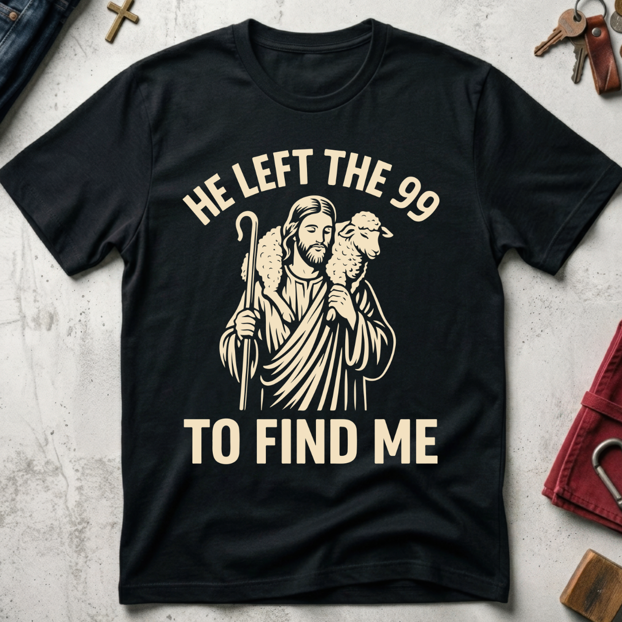 He Left the 99 to Find Me - Black