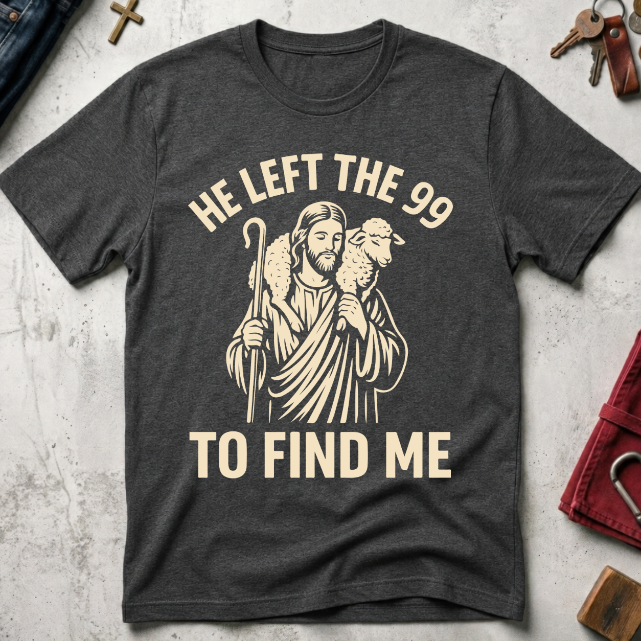 He Left the 99 to Find Me - Dark Heather