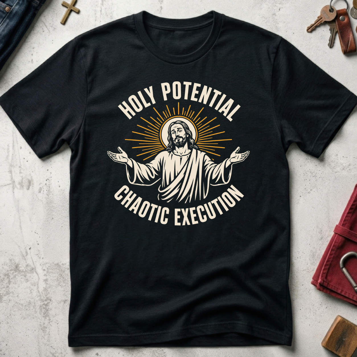 Holy Potential, Chaotic Execution - Black