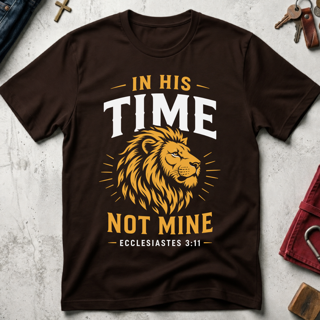 In His Time, Not Mine - Dark Chocolate