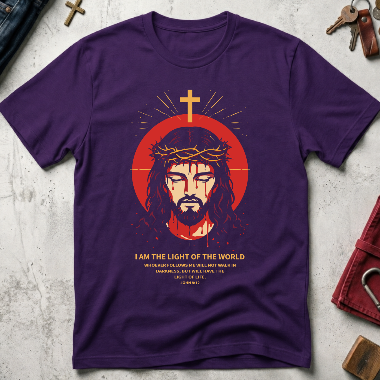 I Am the Light of the World - Purple
