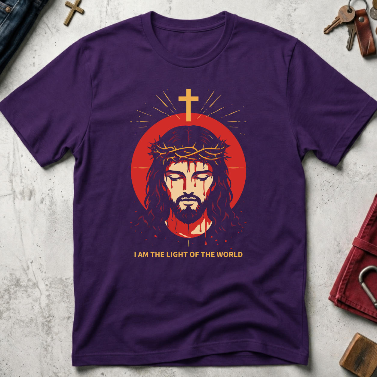 I Am the Light of the World - Purple