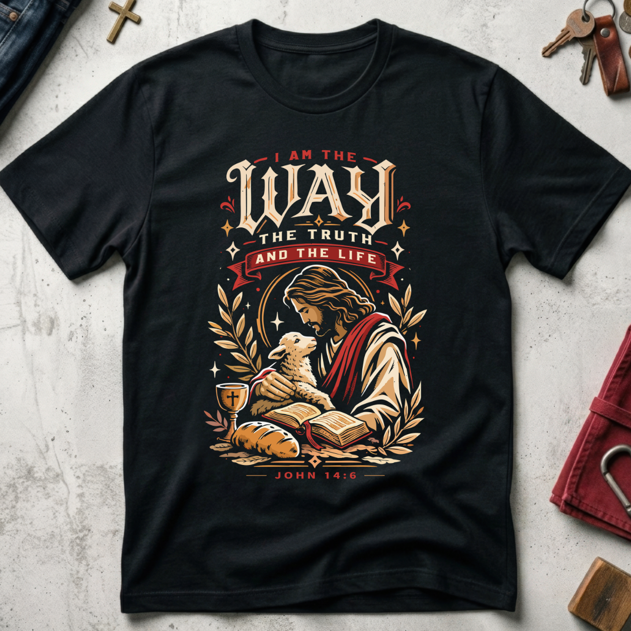 I Am the Way, the Truth, and the Life - Black