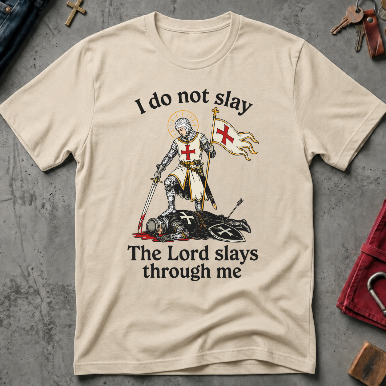 I Do Not Slay, the Lord Slays Through Me - Sand