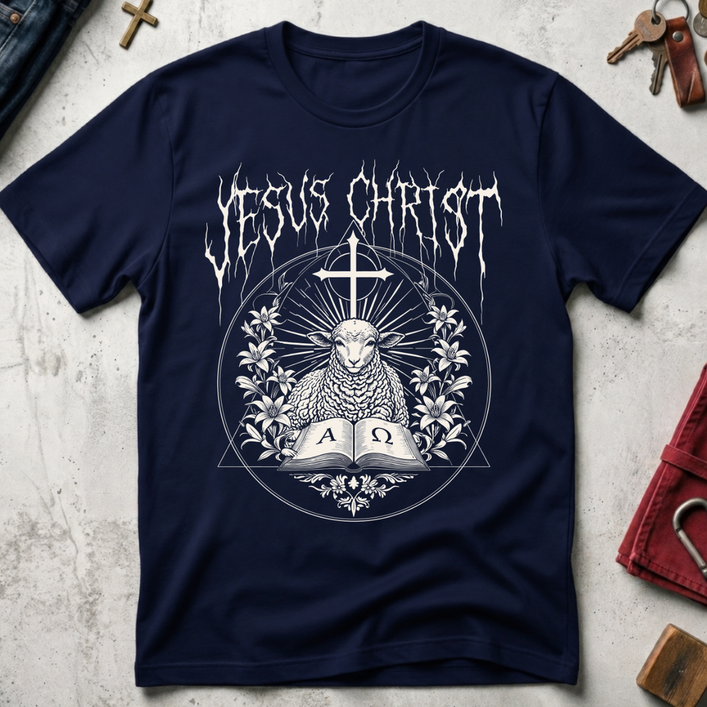 Jesus Christ, Lamb of God - Navy