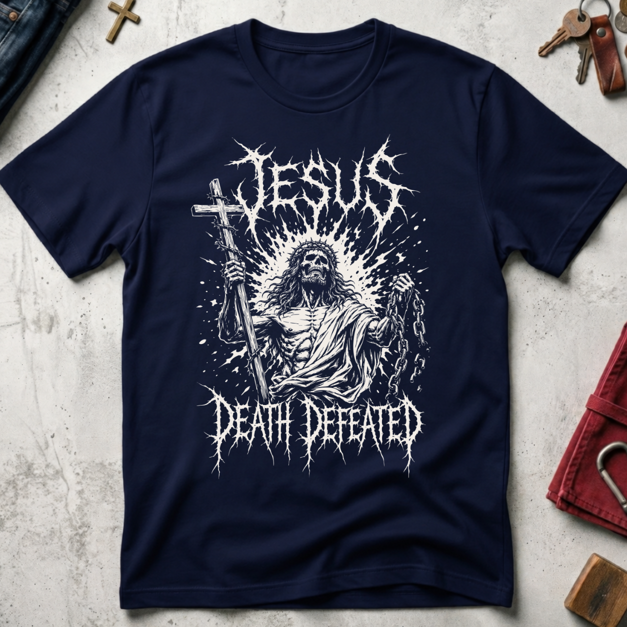Jesus, Death Defeated - Navy