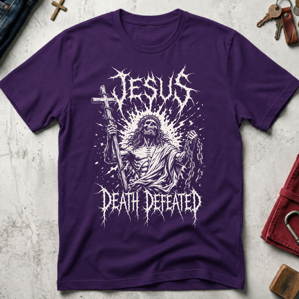 Jesus, Death Defeated - Purple