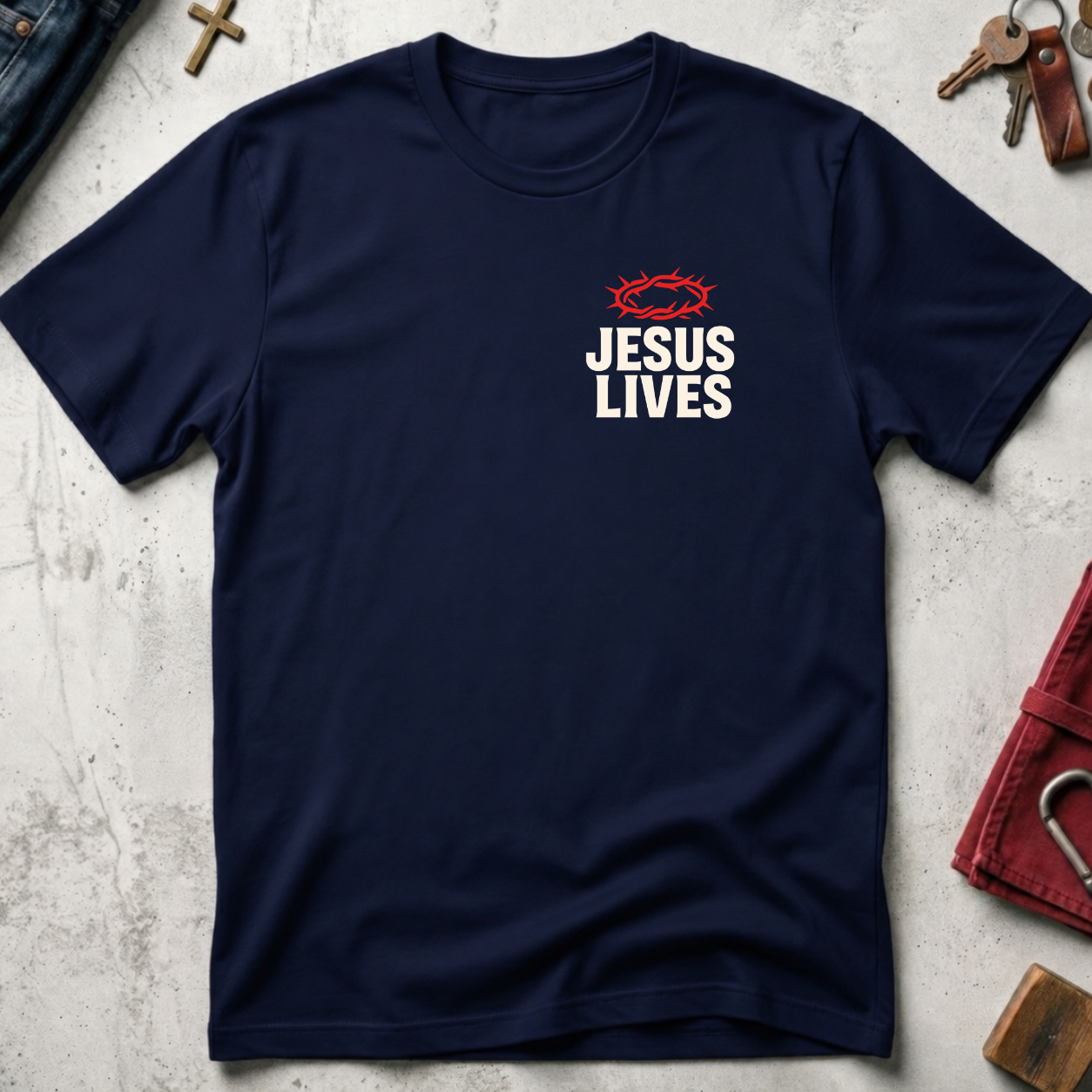 Jesus Lives - Navy