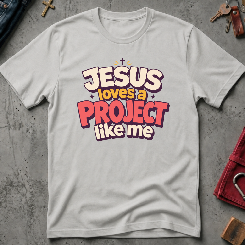 Jesus Loves a Project Like Me - Ice Grey