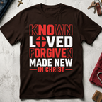 Known, Loved, Forgiven, Made New in Christ - Dark Chocolate