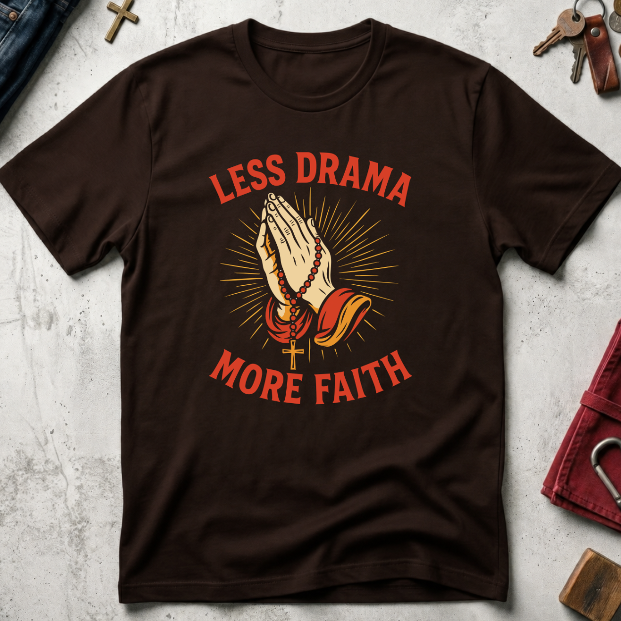 Less Drama, More Faith - Dark Chocolate