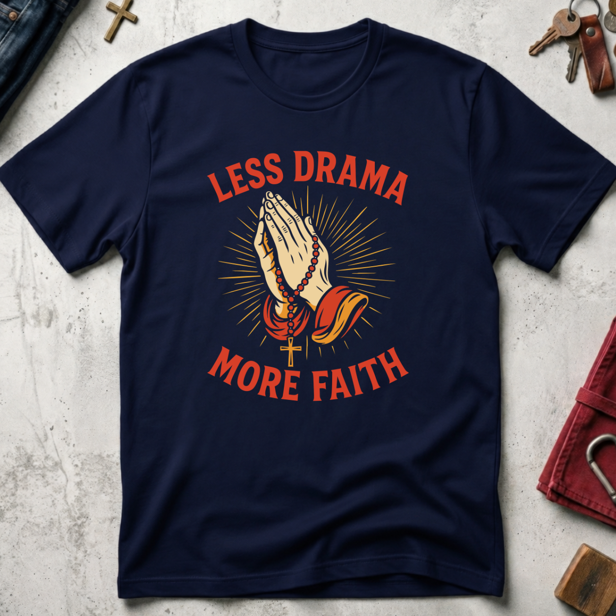 Less Drama, More Faith - Navy