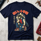 Kneeling Jesus - Navy