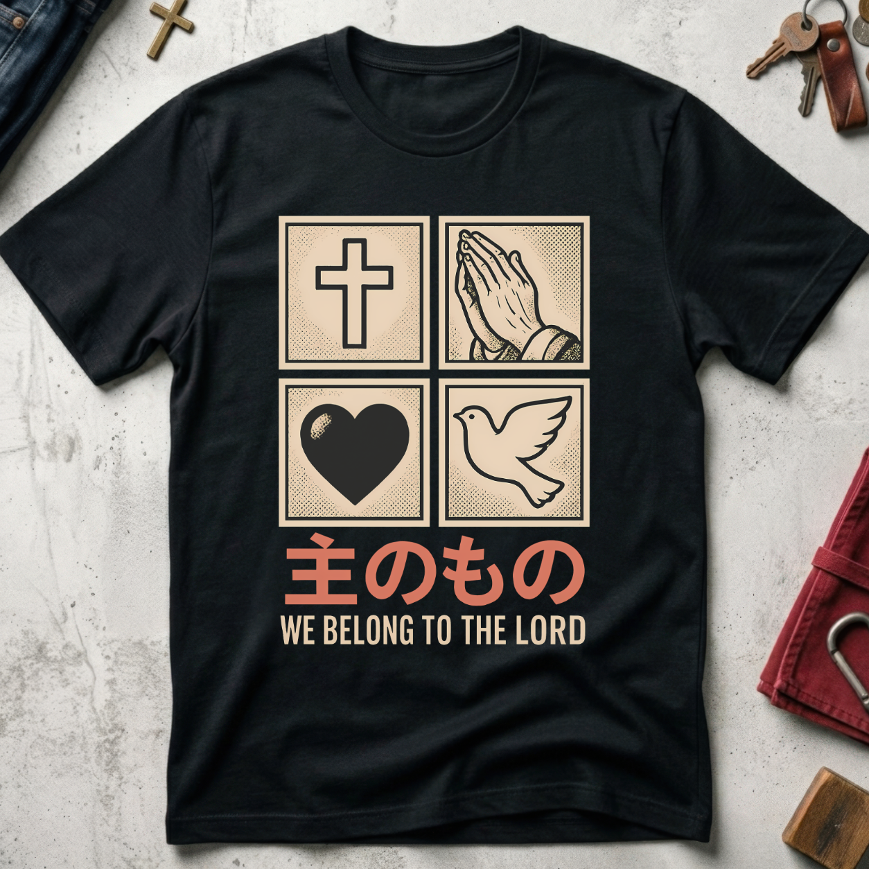 We Belong to the Lord - Black