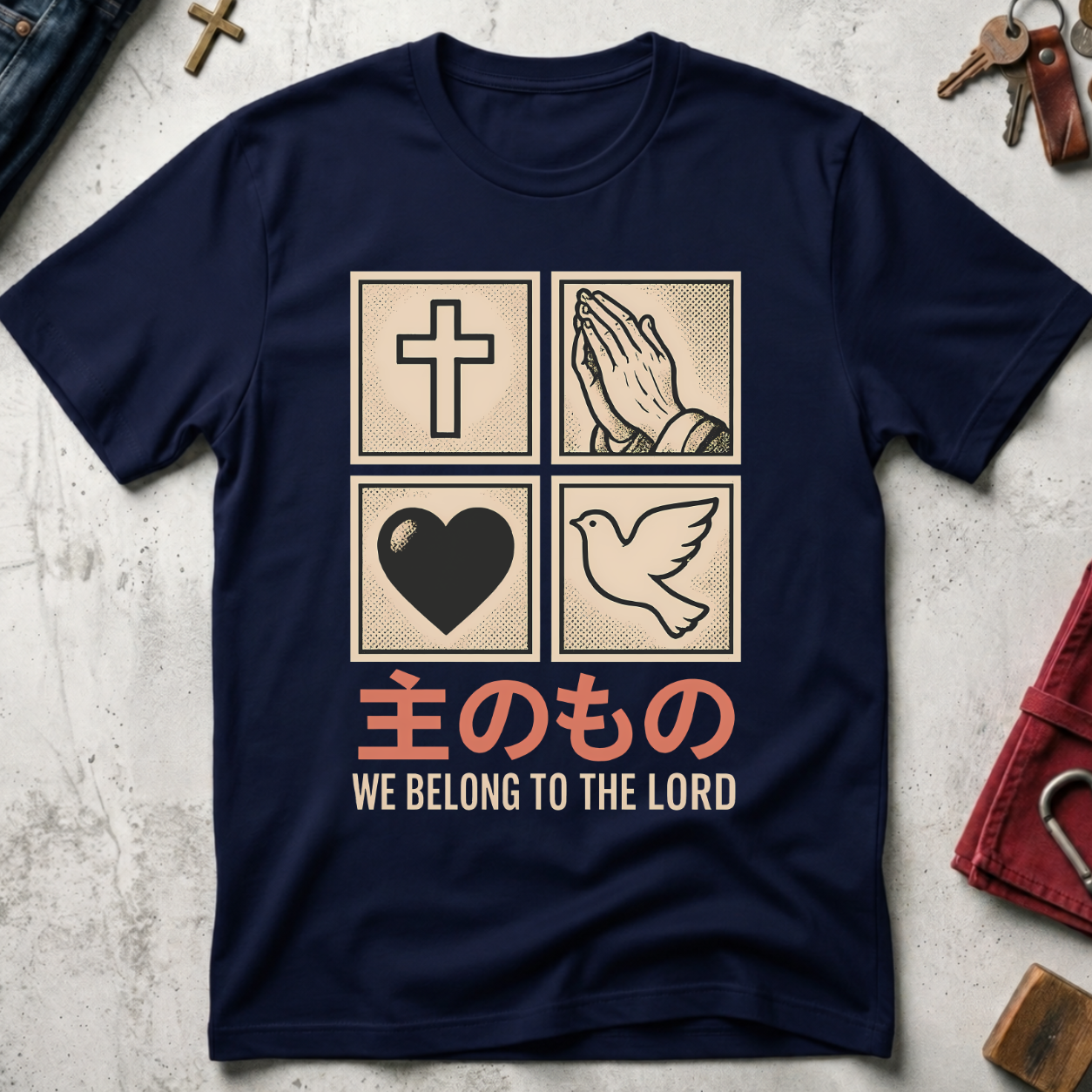 We Belong to the Lord - Navy