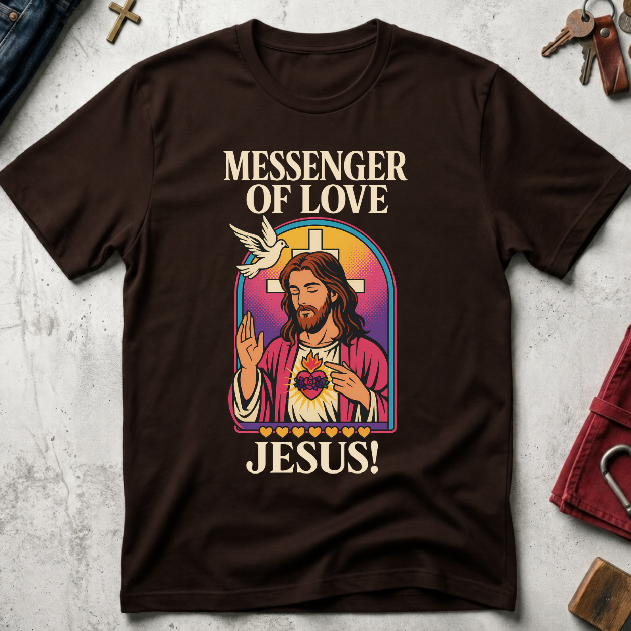 Messenger of Love, Jesus - Dark Chocolate
