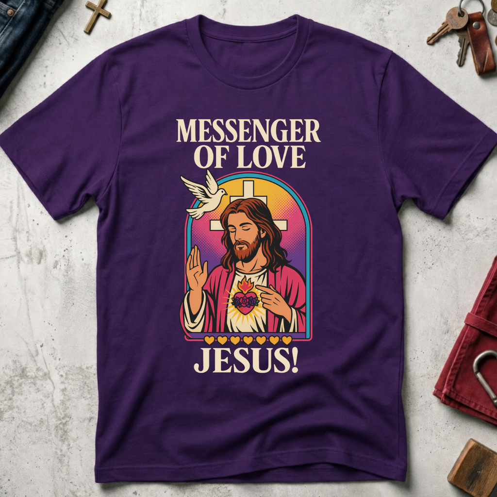 Messenger of Love, Jesus - Purple
